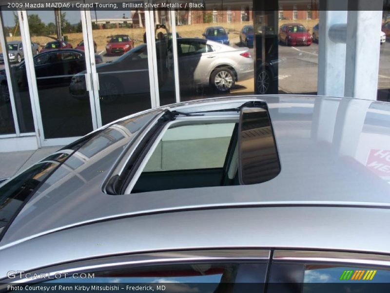 Brilliant Silver Metallic / Black 2009 Mazda MAZDA6 i Grand Touring