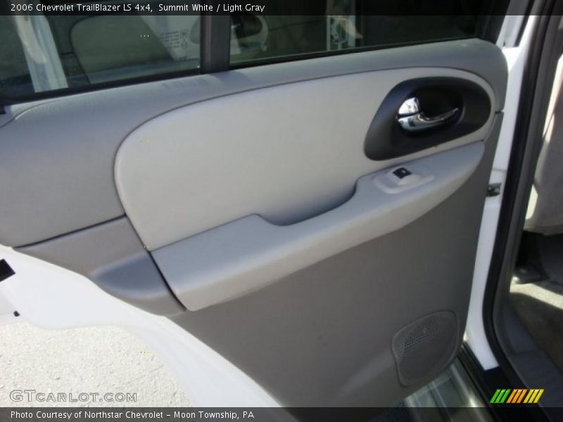 Summit White / Light Gray 2006 Chevrolet TrailBlazer LS 4x4