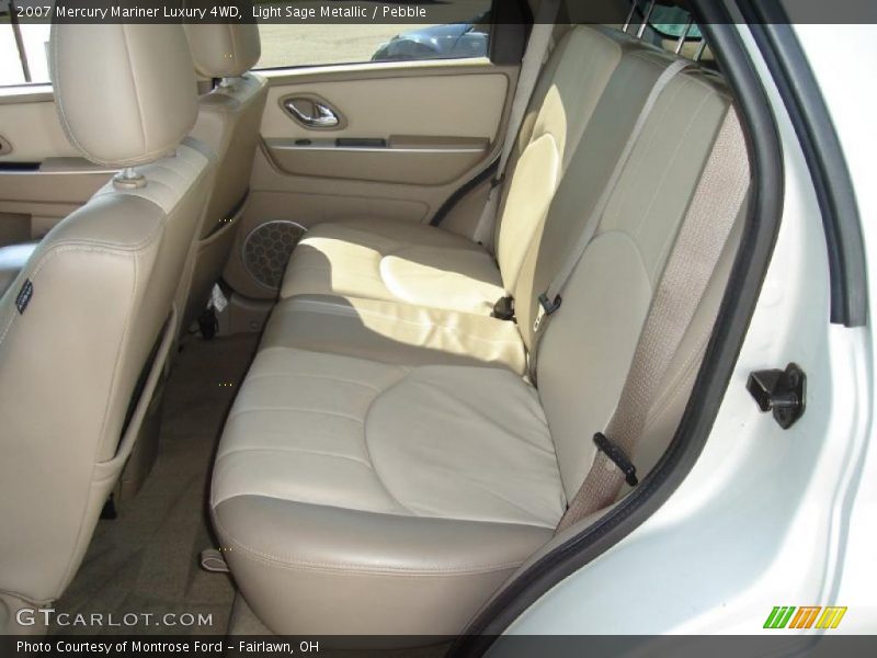 Light Sage Metallic / Pebble 2007 Mercury Mariner Luxury 4WD