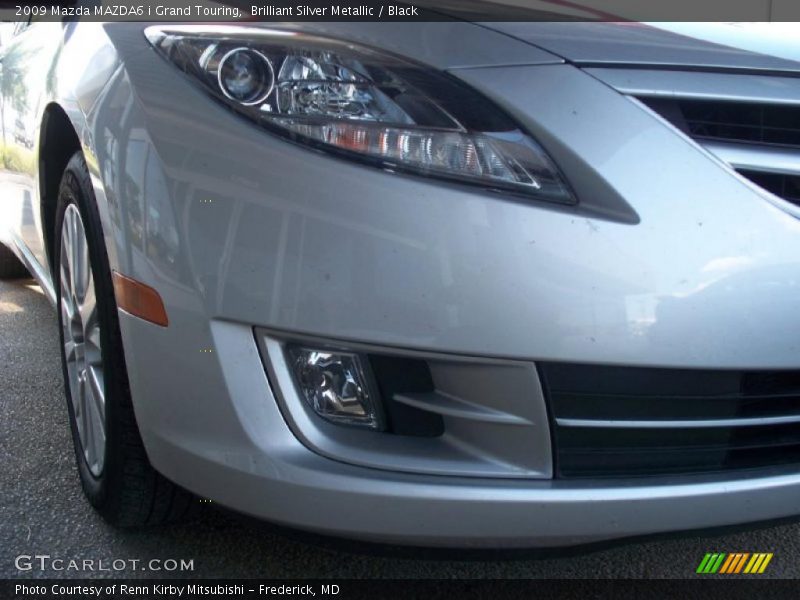 Brilliant Silver Metallic / Black 2009 Mazda MAZDA6 i Grand Touring