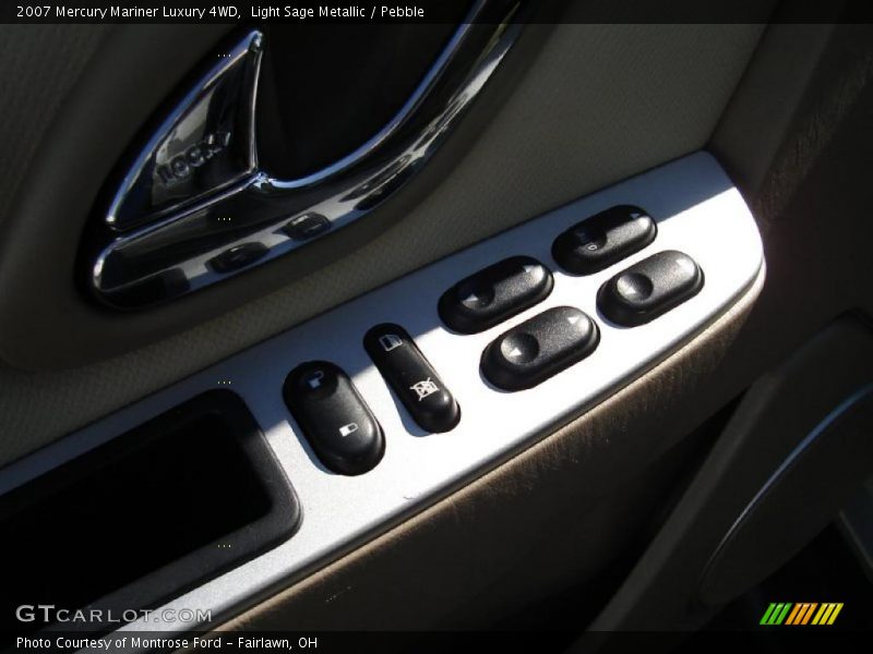 Light Sage Metallic / Pebble 2007 Mercury Mariner Luxury 4WD