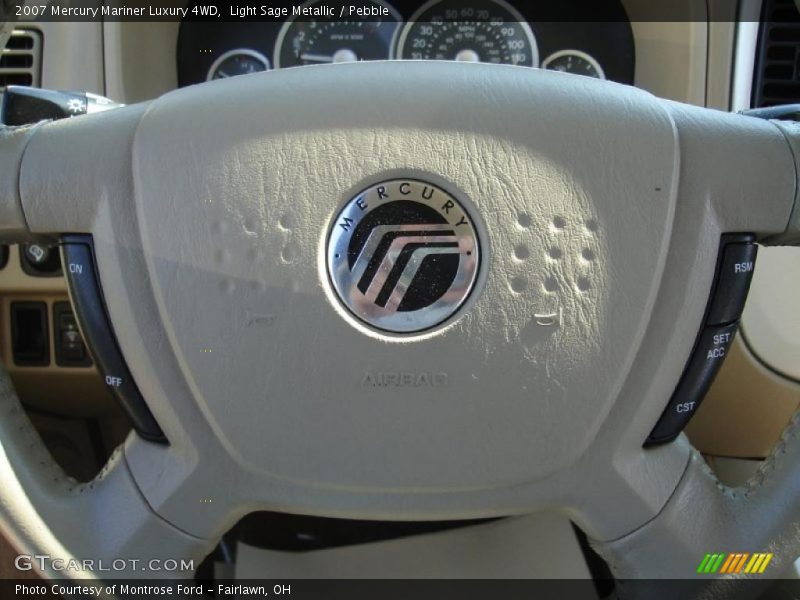 Light Sage Metallic / Pebble 2007 Mercury Mariner Luxury 4WD