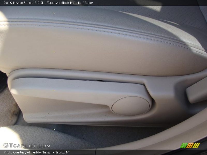 Espresso Black Metallic / Beige 2010 Nissan Sentra 2.0 SL