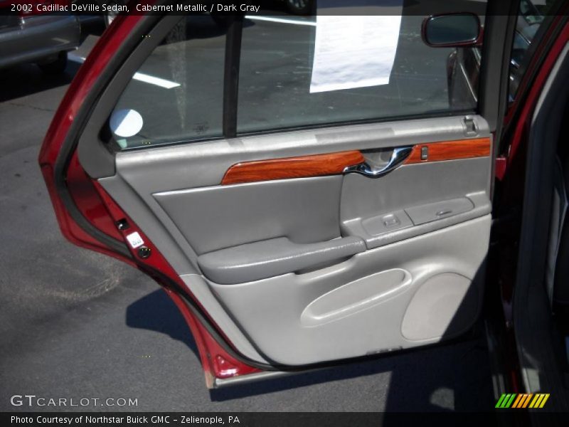 Cabernet Metallic / Dark Gray 2002 Cadillac DeVille Sedan