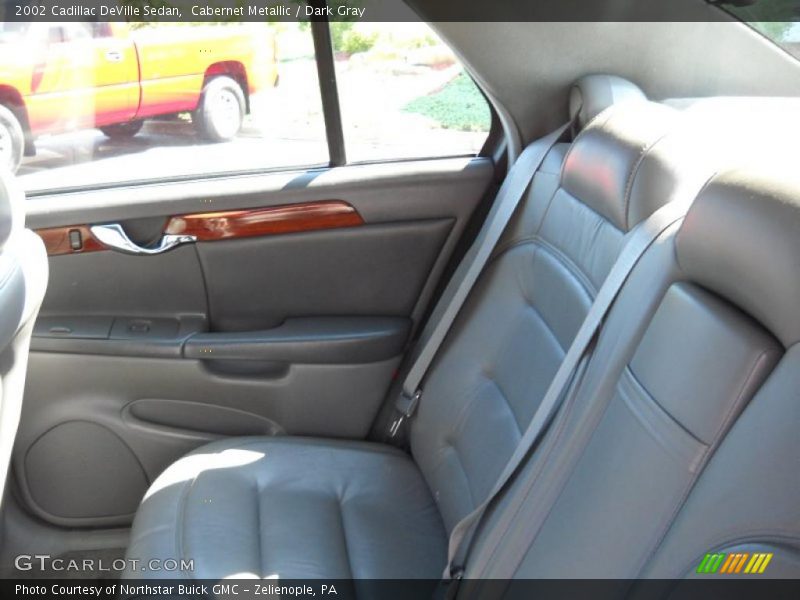 Cabernet Metallic / Dark Gray 2002 Cadillac DeVille Sedan