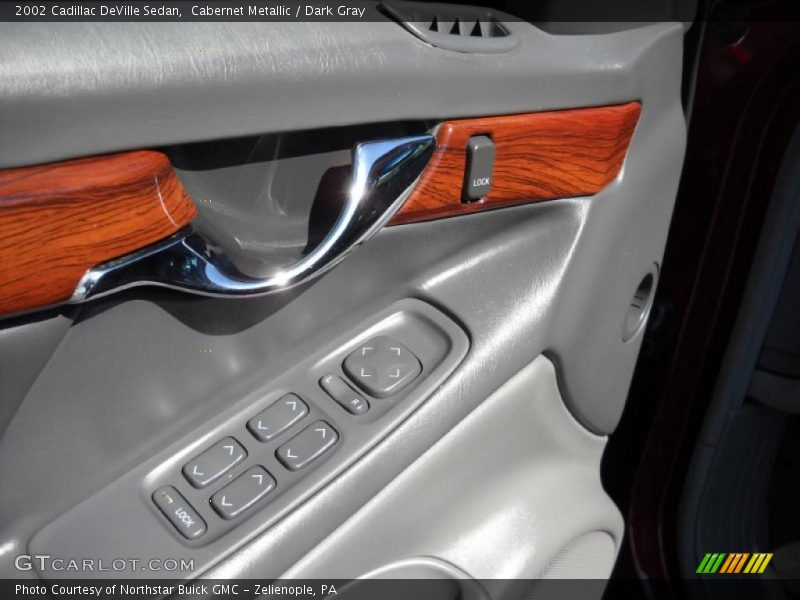 Cabernet Metallic / Dark Gray 2002 Cadillac DeVille Sedan