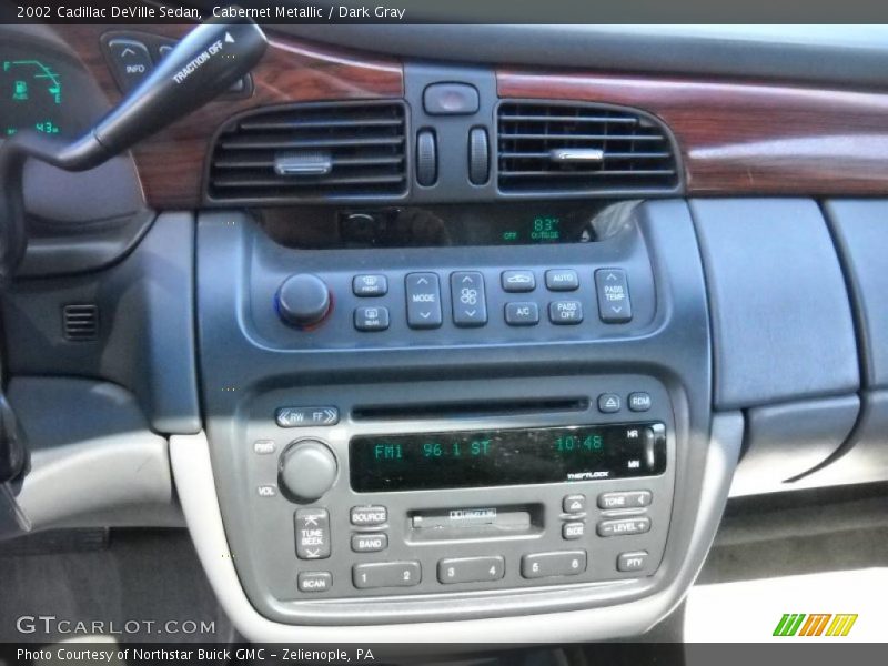 Cabernet Metallic / Dark Gray 2002 Cadillac DeVille Sedan