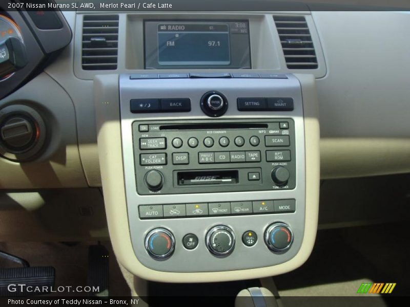 Merlot Pearl / Cafe Latte 2007 Nissan Murano SL AWD