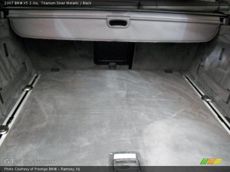 Titanium Silver Metallic / Black 2007 BMW X5 3.0si