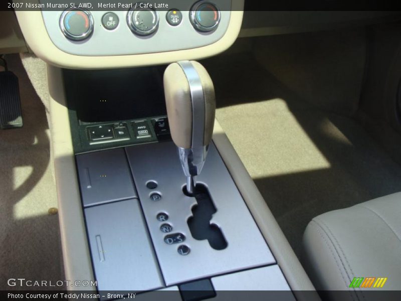 Merlot Pearl / Cafe Latte 2007 Nissan Murano SL AWD