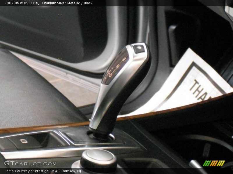 Titanium Silver Metallic / Black 2007 BMW X5 3.0si