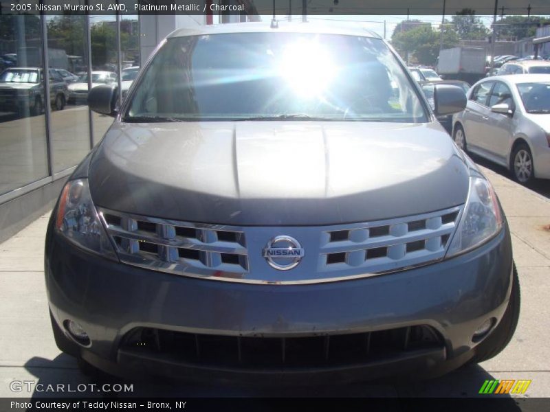 Platinum Metallic / Charcoal 2005 Nissan Murano SL AWD
