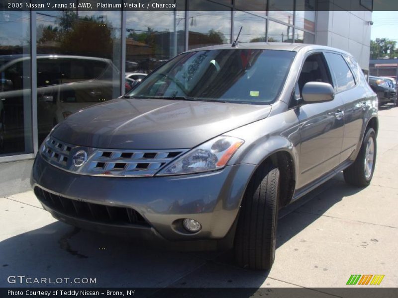 Platinum Metallic / Charcoal 2005 Nissan Murano SL AWD
