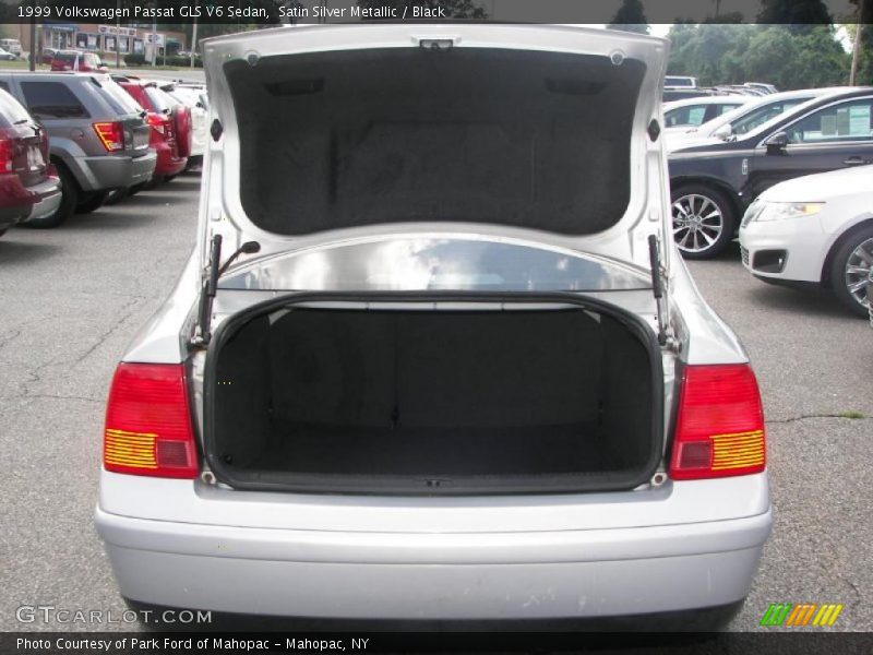 Satin Silver Metallic / Black 1999 Volkswagen Passat GLS V6 Sedan