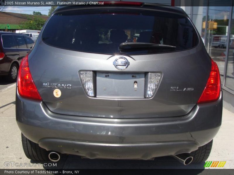 Platinum Metallic / Charcoal 2005 Nissan Murano SL AWD