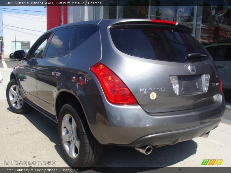 Platinum Metallic / Charcoal 2005 Nissan Murano SL AWD