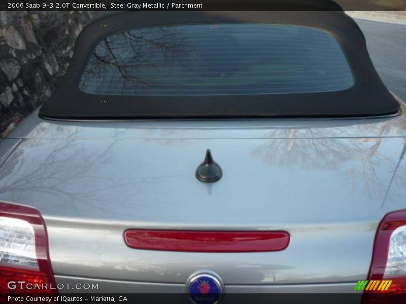 Steel Gray Metallic / Parchment 2006 Saab 9-3 2.0T Convertible