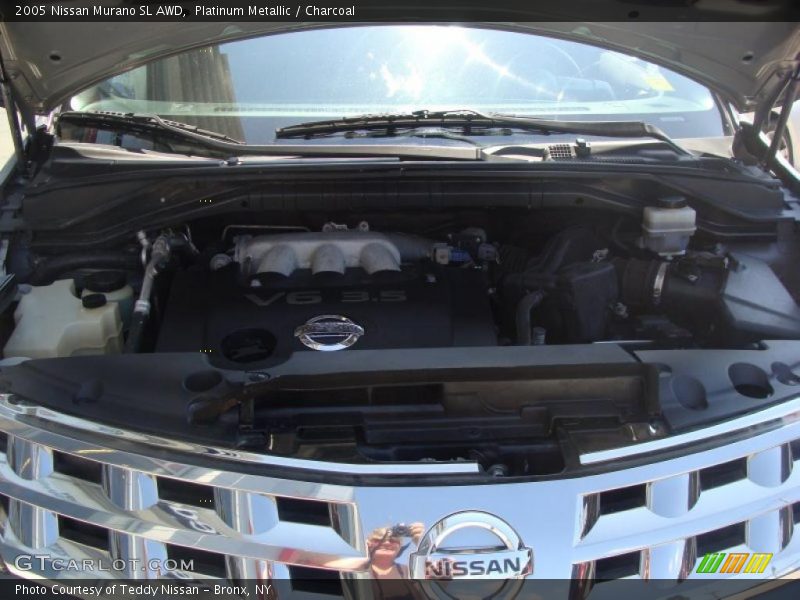 Platinum Metallic / Charcoal 2005 Nissan Murano SL AWD