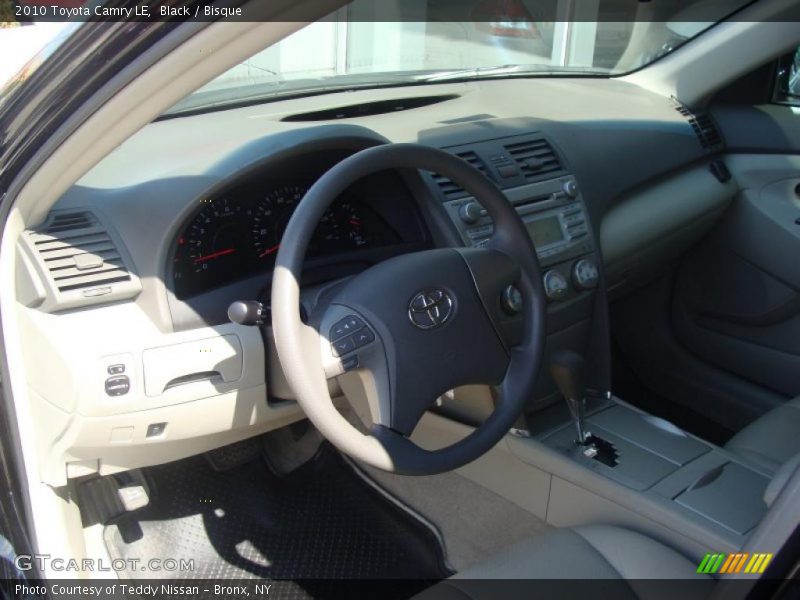 Black / Bisque 2010 Toyota Camry LE