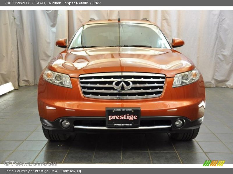 Autumn Copper Metallic / Brick 2008 Infiniti FX 35 AWD