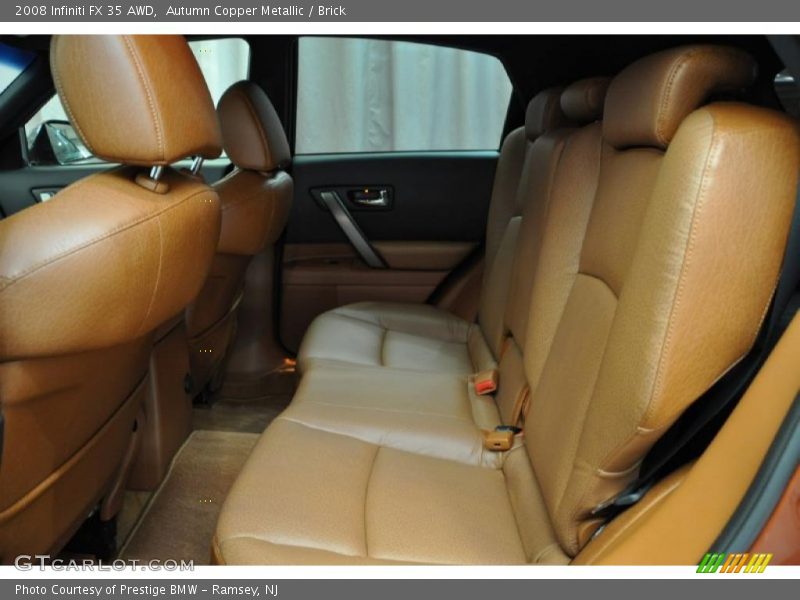 Autumn Copper Metallic / Brick 2008 Infiniti FX 35 AWD