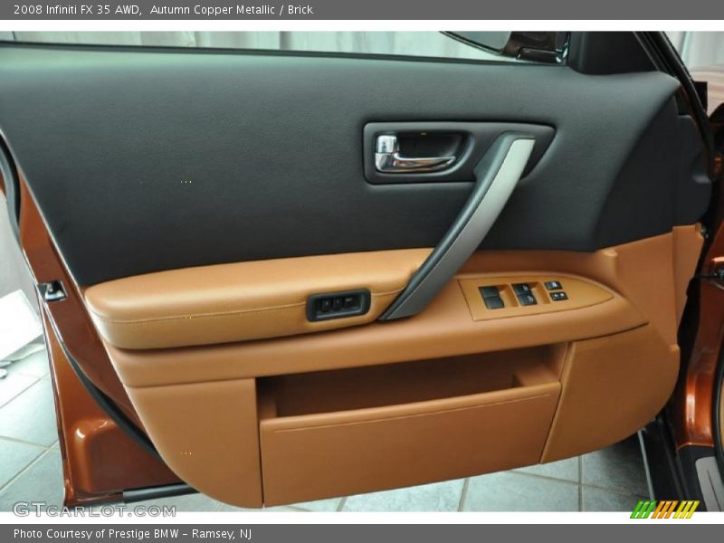 Autumn Copper Metallic / Brick 2008 Infiniti FX 35 AWD