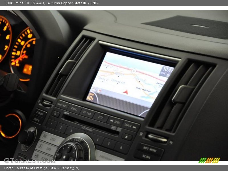 Autumn Copper Metallic / Brick 2008 Infiniti FX 35 AWD