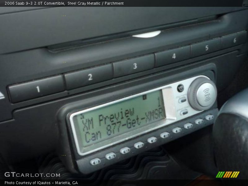 Steel Gray Metallic / Parchment 2006 Saab 9-3 2.0T Convertible