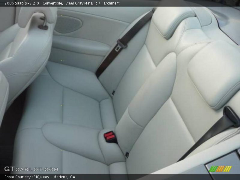 Steel Gray Metallic / Parchment 2006 Saab 9-3 2.0T Convertible