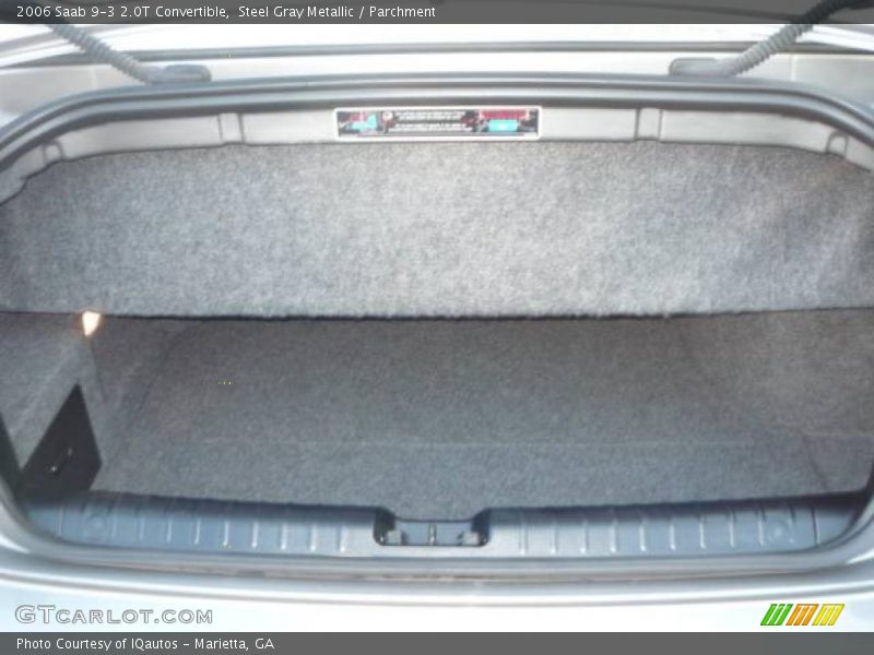 Steel Gray Metallic / Parchment 2006 Saab 9-3 2.0T Convertible