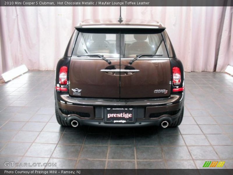 Hot Chocolate Metallic / Mayfair Lounge Toffee Leather 2010 Mini Cooper S Clubman