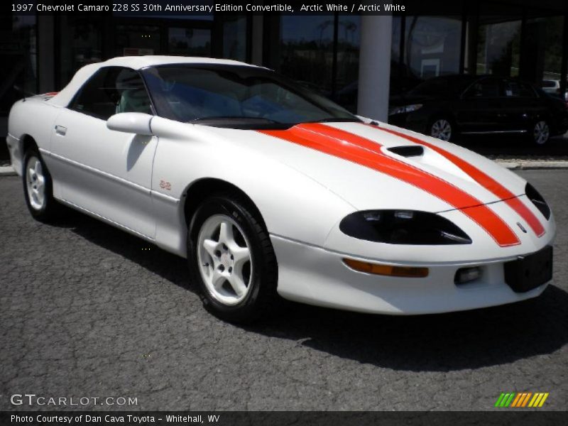 Arctic White / Arctic White 1997 Chevrolet Camaro Z28 SS 30th Anniversary Edition Convertible