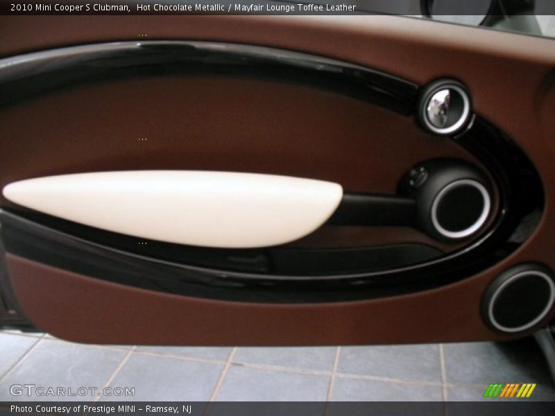 Hot Chocolate Metallic / Mayfair Lounge Toffee Leather 2010 Mini Cooper S Clubman