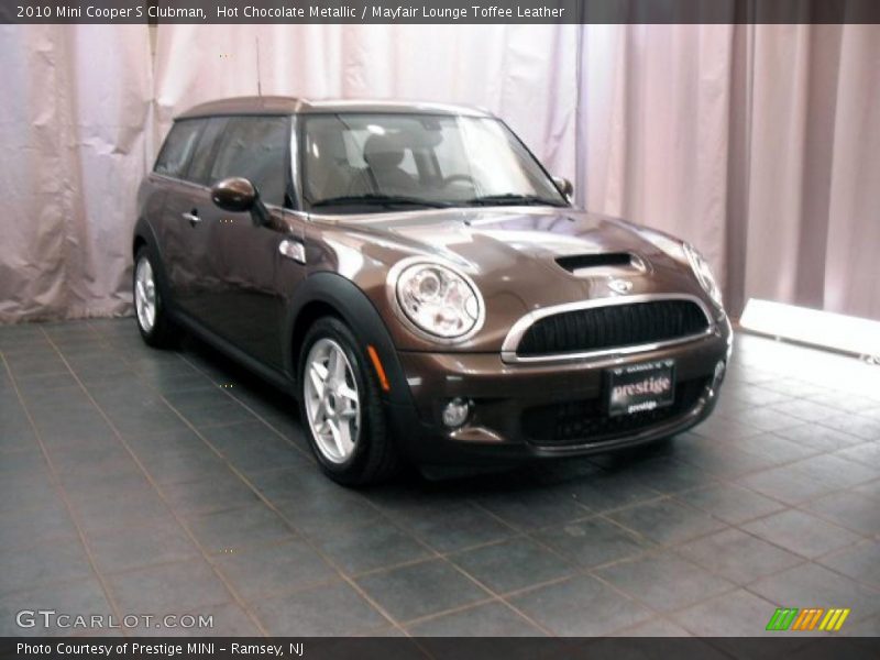 Hot Chocolate Metallic / Mayfair Lounge Toffee Leather 2010 Mini Cooper S Clubman