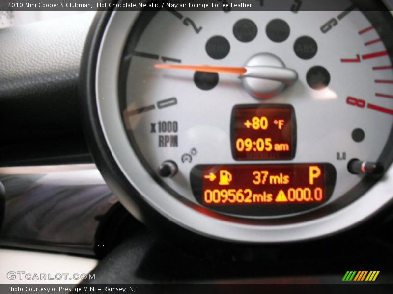 Hot Chocolate Metallic / Mayfair Lounge Toffee Leather 2010 Mini Cooper S Clubman