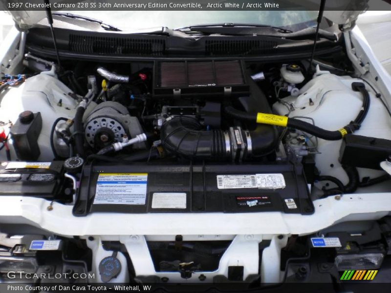 Arctic White / Arctic White 1997 Chevrolet Camaro Z28 SS 30th Anniversary Edition Convertible