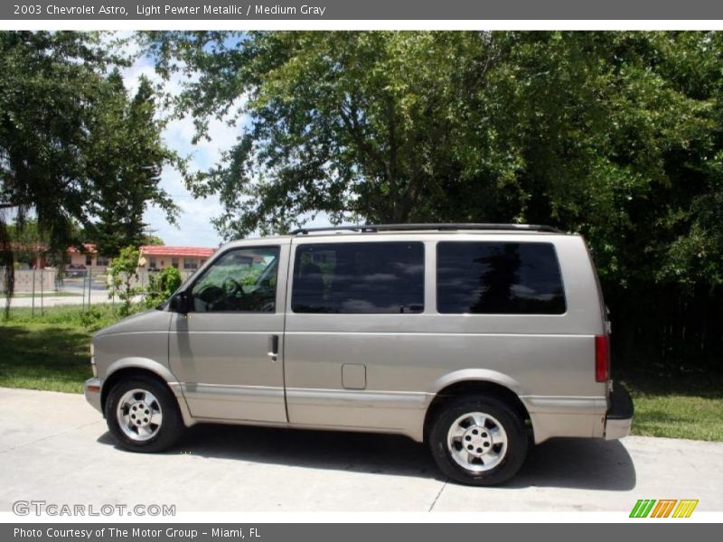Light Pewter Metallic / Medium Gray 2003 Chevrolet Astro
