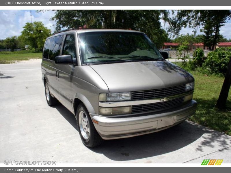 Light Pewter Metallic / Medium Gray 2003 Chevrolet Astro