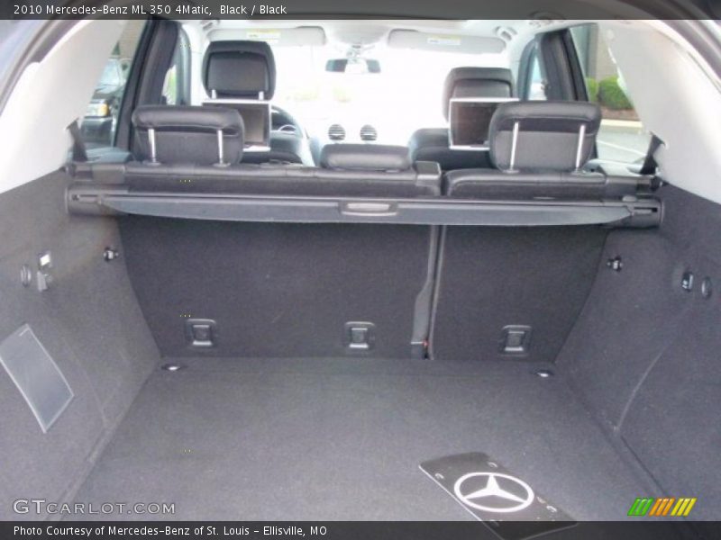 Black / Black 2010 Mercedes-Benz ML 350 4Matic