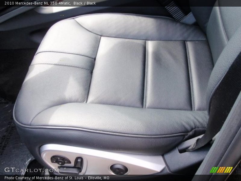 Black / Black 2010 Mercedes-Benz ML 350 4Matic