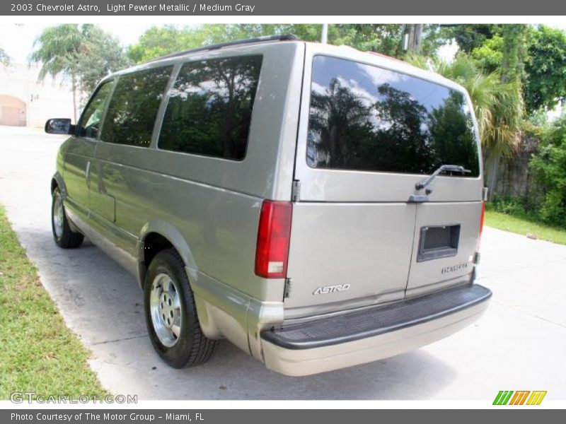 Light Pewter Metallic / Medium Gray 2003 Chevrolet Astro