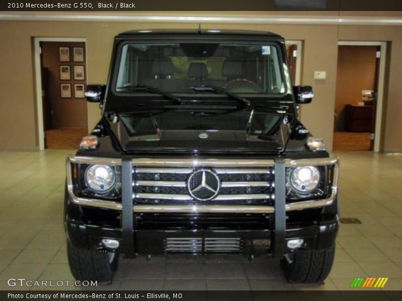 Black / Black 2010 Mercedes-Benz G 550