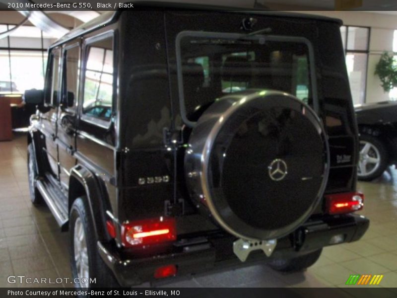 Black / Black 2010 Mercedes-Benz G 550