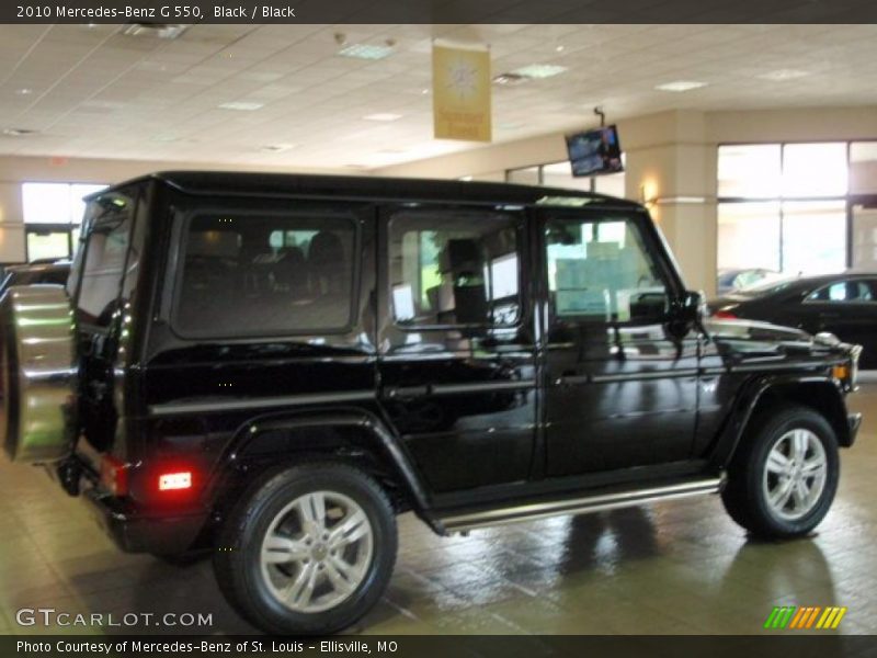 Black / Black 2010 Mercedes-Benz G 550