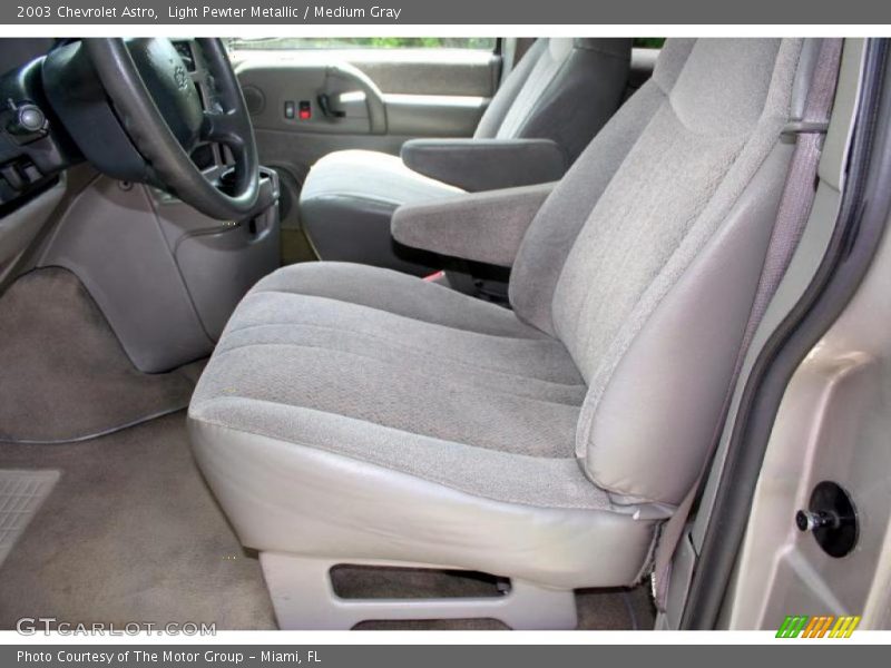 Light Pewter Metallic / Medium Gray 2003 Chevrolet Astro