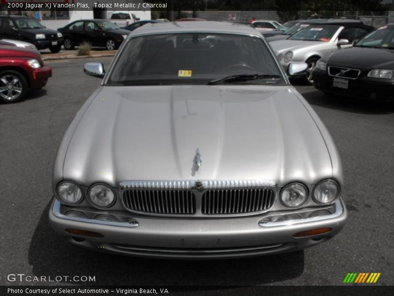 Topaz Metallic / Charcoal 2000 Jaguar XJ Vanden Plas