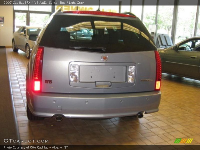 Sunset Blue / Light Gray 2007 Cadillac SRX 4 V6 AWD