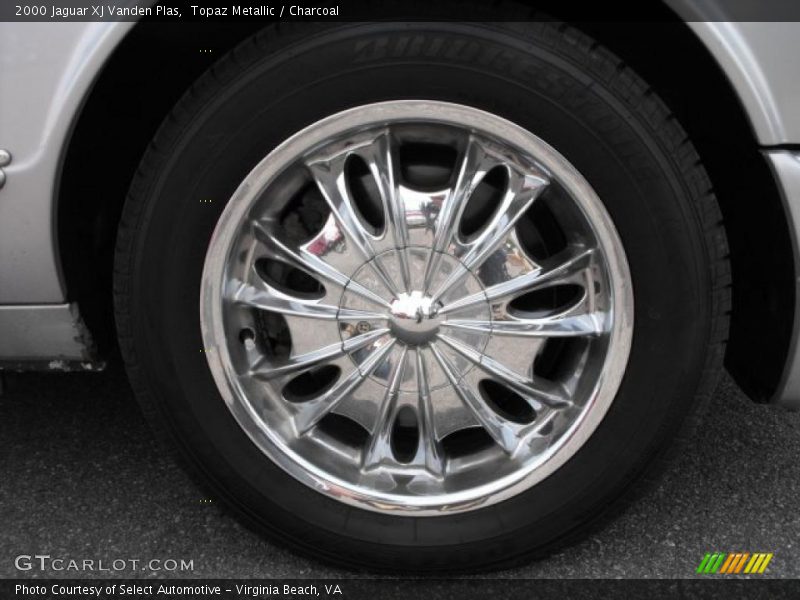 Topaz Metallic / Charcoal 2000 Jaguar XJ Vanden Plas