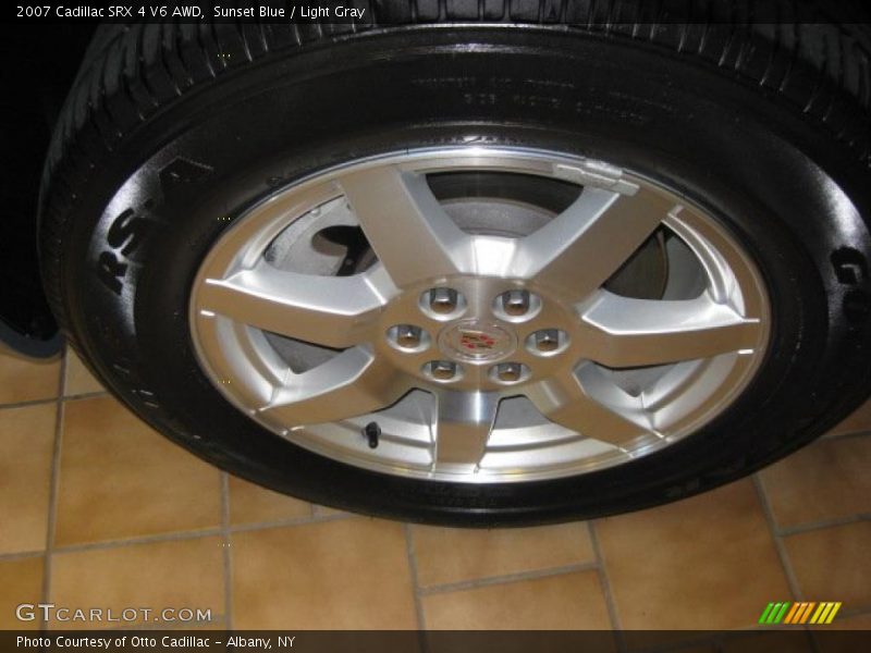 Sunset Blue / Light Gray 2007 Cadillac SRX 4 V6 AWD