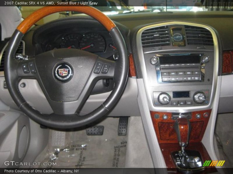 Sunset Blue / Light Gray 2007 Cadillac SRX 4 V6 AWD